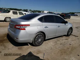 2013 Nissan Sentra SV with VIN 1N4AB7AP1DN908166, listed as a Copart auction lot 55881115 with 129,636 mi miles and Clean Title. Bid and sale history available at DreamBid. Image 3.