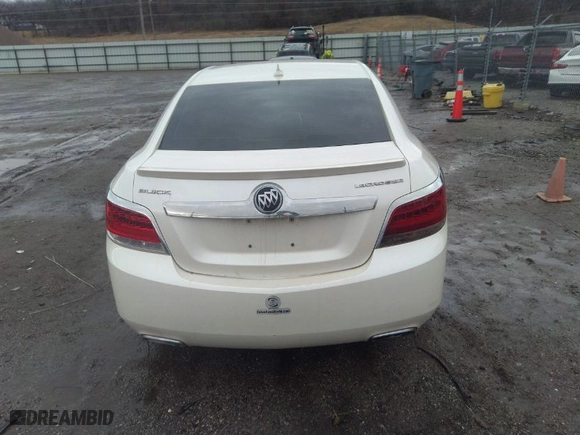 2012 Buick LaCrosse Leather with VIN 1G4GC5E32CF218413, listed as a IAAI auction lot 41747477 with 135,978 mi miles. Bid and sale history available at carsss.com. Image 16.