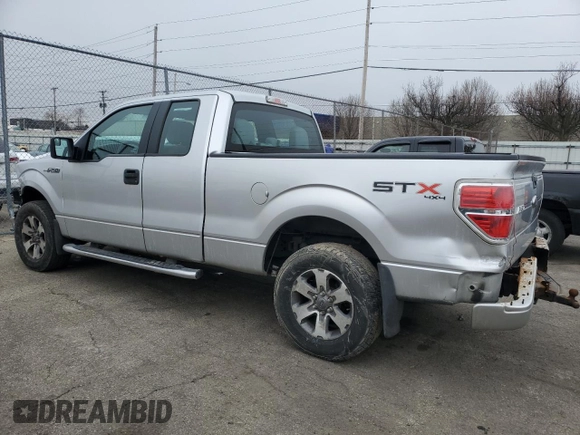 2013 Ford F-150 XL with VIN 1FTFX1EF8DFB65516, listed as a Copart auction lot 48166005 with 81,192 mi miles and Salvage Title. Bid and sale history available at carsss.com. Image 2.