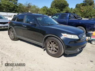 2003 Infiniti FX35 w/Options with VIN JNRAS08W03X207555, listed as a Copart auction lot 73436754 with 240,954 mi miles and Clean Title. Bid and sale history available at carsss.com. Image 4.