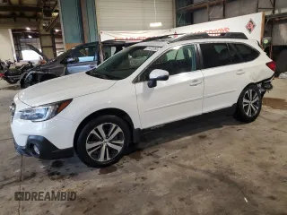 2018 Subaru Outback Limited with VIN 4S4BSANC0J3358108, listed as a Copart auction lot 61472265 with 76,474 mi miles and Salvage title. Bid and sale history available at DreamBid. Image 1.