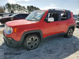 2016 Jeep Renegade Limited with VIN ZACCJADT1GPC63347, listed as a Copart auction lot 48352965 with 151,948 mi miles and Salvage Title. Bid and sale history available at DreamBid. Image 1.