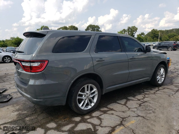 2022 Dodge Durango GT with VIN 1C4RDJDG7NC107304, listed as a Copart auction lot 63988544 with 56,471 mi miles and Salvage Title. Bid and sale history available at carsss.com. Image 3.