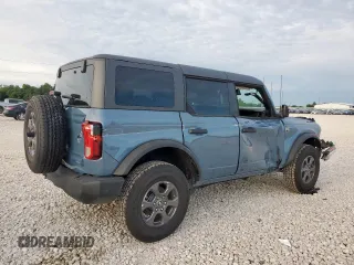 2024 Ford Bronco Big Bend with VIN 1FMDE7BH7RLB38639, listed as a Copart auction lot 57882975 with 1,519 mi miles and Salvage title. Bid and sale history available at DreamBid. Image 3.