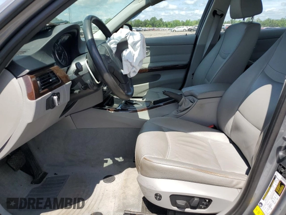 2011 BMW 3 Series 328i xDrive with VIN WBAPK7C54BA973482, listed as a Copart auction lot 61269895 with Not provided miles and Salvage title. Bid and sale history available at DreamBid. Image 7.