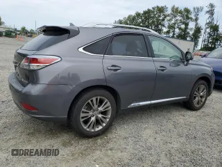 2013 Lexus RX 450h with VIN JTJBC1BA3D2437218, listed as a Copart auction lot 61054025 with 114,662 mi miles and Salvage title. Bid and sale history available at DreamBid. Image 3.