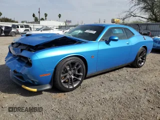 2023 Dodge Challenger R/T Scat Pack z VIN 2C3CDZFJ7PH662285, wystawiony jako Copart lot #47824725 z przebiegiem 288 mil mil oraz Szkoda całkowita • Salvage title. Historia ofert i sprzedaży dostępna na DreamBid. Obrazek 1.