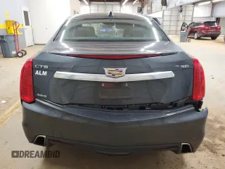 2018 Cadillac CTS Luxury AWD with VIN 1G6AX5SS2J0113495, listed as a Copart auction lot 41609245 with 51,701 mi miles and Salvage Title. Bid and sale history available at DreamBid. Image 6.