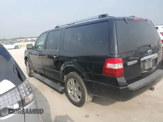 2009 Ford Expedition EL Limited with VIN 1FMFK20579LA12827, listed as a Copart auction lot 71262924 with 162,314 mi miles and Salvage Title. Bid and sale history available at carsss.com. Image 2.