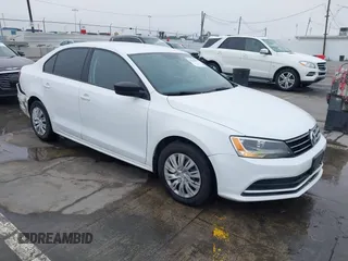 2016 Volkswagen Jetta Sedan 1.4T S w/Technology with VIN 3VW267AJ6GM237619, listed as a IAAI auction lot 41878297 with 124,887 mi miles. Bid and sale history available at carsss.com. Image 1.