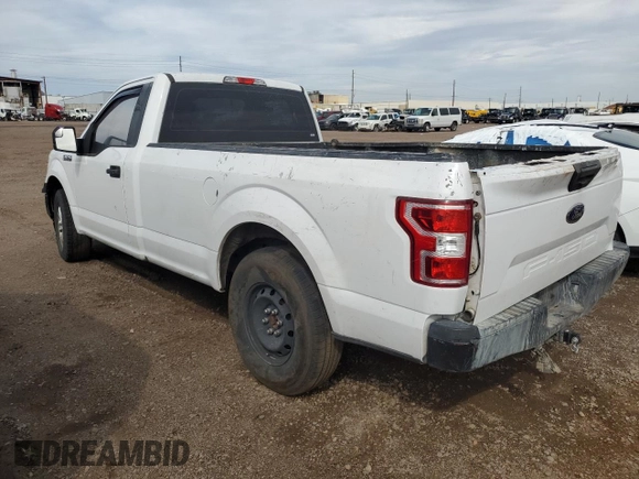 2018 Ford F-150 XL with VIN 1FTMF1CB1JKC72470, listed as a Copart auction lot 46689225 with 129,364 mi miles and Clean Title. Bid and sale history available at carsss.com. Image 2.