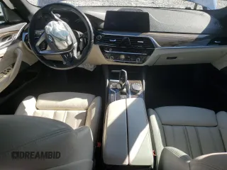 2018 BMW 5 Series 540i with VIN WBAJE5C56JWA93325, listed as a Copart auction lot 49583795 with Not Provided miles and Salvage Title. Bid and sale history available at carsss.com. Image 8.