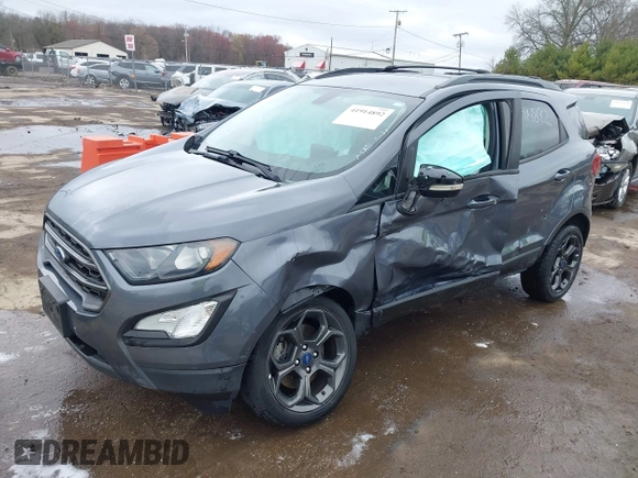 2018 Ford EcoSport SES with VIN MAJ6P1CLXJC161916, listed as a IAAI auction lot 41914892 with 39,776 mi miles and . Bid and sale history available at DreamBid. Image 6.
