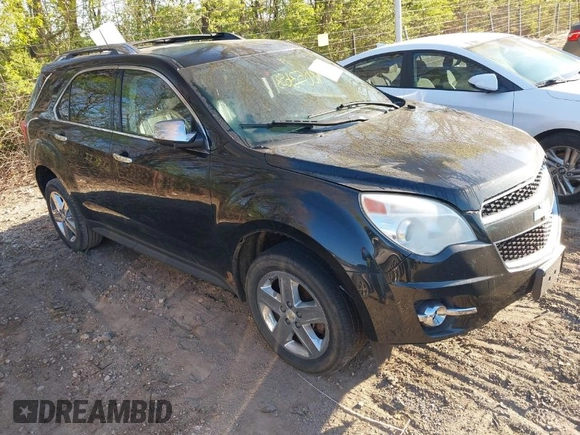 2014 Chevrolet Equinox LTZ with VIN 2GNALDEK6E6314237, listed as a IAAI auction lot 42053653 with 153,799 mi miles. Bid and sale history available at carsss.com. Image 1.