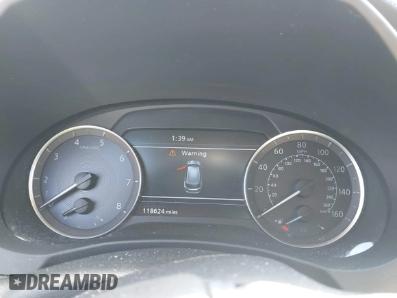 2019 Infiniti QX50 Luxe with VIN 3PCAJ5M37KF145057, listed as a IAAI auction lot 42015854 with 118,624 mi miles and . Bid and sale history available at DreamBid. Image 7.