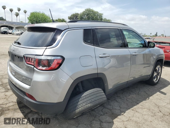 2020 Jeep Compass Limited с VIN 3C4NJCCB5LT128677, выставлен на аукционе Copart как лот 56340605 с пробегом 130 142 миль миль и Списание • Salvage title. История ставок и продаж доступна на DreamBid. Изображение 3.