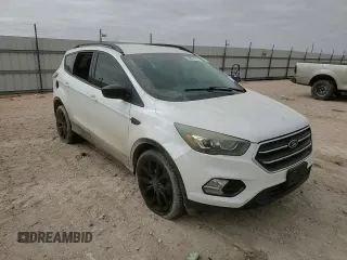 2017 Ford Escape SE with VIN 1FMCU0G98HUA13634, listed as a Copart auction lot 45851795 with 0 mi miles and Salvage Title. Bid and sale history available at carsss.com. Image 11.