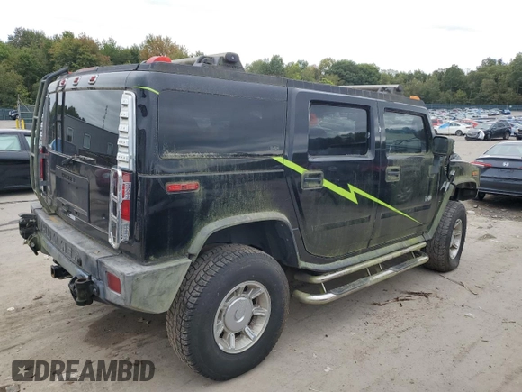 2006 Hummer H2 with VIN 5GRGN23U76H113527, listed as a Copart auction lot 72852734 with 280,429 mi miles and Clean Title. Bid and sale history available at carsss.com. Image 3.