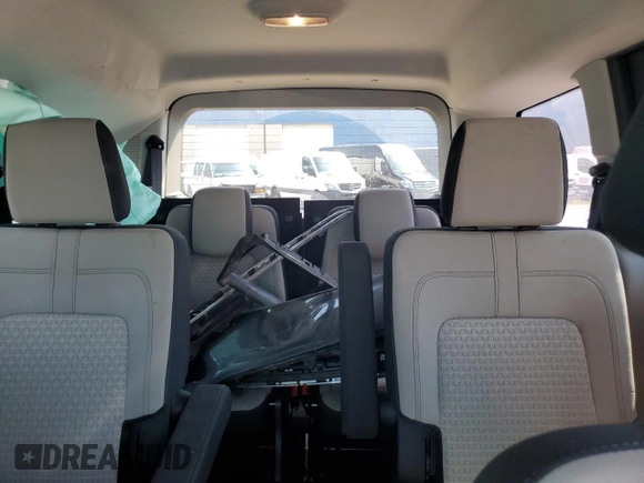 2021 Ford Transit Connect XLT with VIN NM0GE9F24M1487133, listed as a Copart auction lot 60224185 with 26,631 mi miles and Clean title. Bid and sale history available at DreamBid. Image 10.