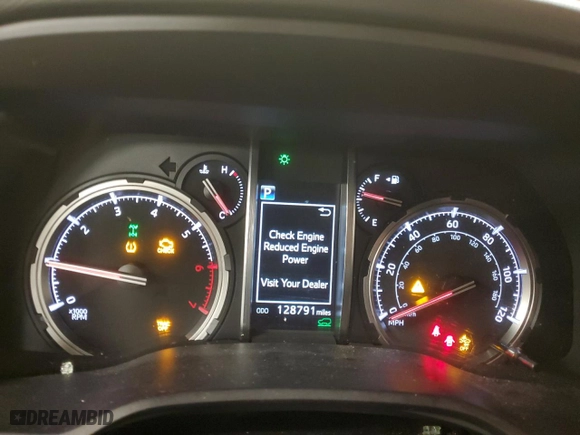 2021 Toyota 4Runner TRD Off Road with VIN JTEPU5JR2M5914784, listed as a Copart auction lot 81553524 with 128,791 mi miles and Salvage Title. Bid and sale history available at carsss.com. Image 9.