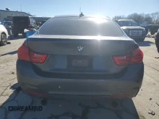 2015 BMW 4 Series 435i with VIN WBA4B1C54FD955231, listed as a Copart auction lot 89322955 with Not Provided miles and Salvage Title. Bid and sale history available at DreamBid. Image 6.