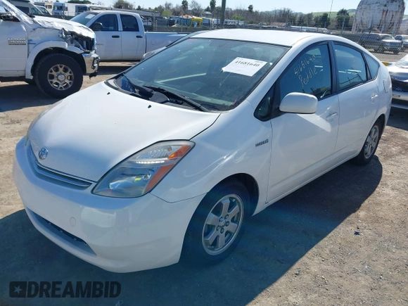 2009 Toyota Prius with VIN JTDKB20U497889360, listed as a IAAI auction lot 41681640 with 109,883 mi miles. Bid and sale history available at carsss.com. Image 2.