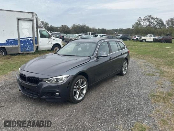 2017 BMW 3 Series 330i xDrive with VIN WBA8K3C38HA022948, listed as a Copart auction lot 46306855 with 34,232 mi miles and Clean Title. Bid and sale history available at carsss.com. Image 2.