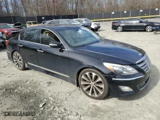 2013 Hyundai Genesis 5.0L R-Spec with VIN KMHGC4DH8DU245961, listed as a Copart auction lot 48673855 with 120,579 mi miles and Salvage Title. Bid and sale history available at carsss.com. Image 4.