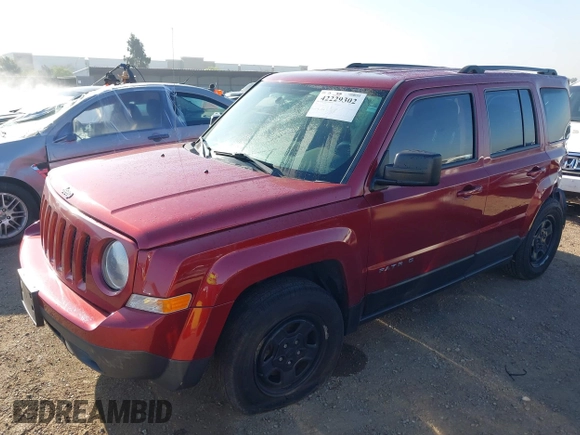 2016 Jeep Patriot Sport SE z VIN 1C4NJPBA8GD711742, wystawiony jako IAAI lot #42229302 z przebiegiem 122 732 mil mil oraz . Historia ofert i sprzedaży dostępna na DreamBid. Obrazek 2.