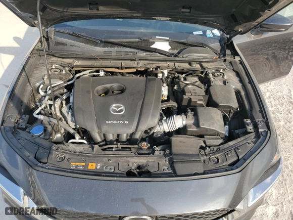 2021 Mazda Mazda3 Sedan 2.5 S Select Sport with VIN 3MZBPABM0MM205621, listed as a Copart auction lot 45169665 with 59,581 mi miles and Salvage Title. Bid and sale history available at carsss.com. Image 12.