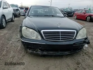 2003 Mercedes-Benz S-Class 5.0L with VIN WDBNG75JX3A326428, listed as a Copart auction lot 48180135 with 0 mi miles and Salvage Title. Bid and sale history available at carsss.com. Image 11.