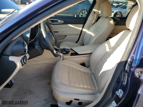 2019 Alfa Romeo Giulia Ti with VIN ZARFAMBN1K7601103, listed as a Copart auction lot 46832615 with 66,361 mi miles and Salvage Title. Bid and sale history available at carsss.com. Image 7.
