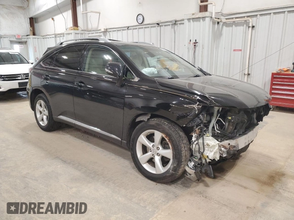 2010 Lexus RX 350 with VIN 2T2BK1BA5AC053780, listed as a Copart auction lot 52973215 with 0 mi miles and Non Repairable. Bid and sale history available at carsss.com. Image 4.