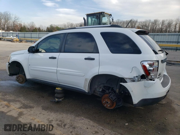 2008 Chevrolet Equinox LS z VIN 2CNDL13F186047793, wystawiony jako Copart lot #39382394 z przebiegiem 172 364 mil mil oraz Szkoda całkowita • Salvage title. Historia ofert i sprzedaży dostępna na DreamBid. Obrazek 2.