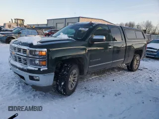 2015 Chevrolet Silverado 1500 LTZ with VIN 1GCVKSEC6FZ394607, listed as a Copart auction lot 84472964 with 213,826 mi miles and Clean Title. Bid and sale history available at carsss.com. Image 1.