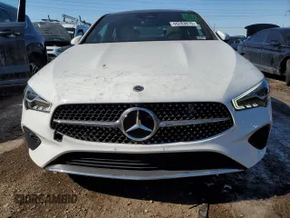2024 Mercedes-Benz CLA 250 with VIN W1K5J4HB6RN452976, listed as a Copart auction lot 46283815 with 3,868 mi miles and Salvage title. Bid and sale history available at DreamBid. Image 5.