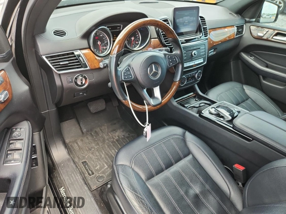2018 Mercedes-Benz GLS 450 with VIN 4JGDF6EE8JB137292, listed as a Copart auction lot 63616905 with 110,496 mi miles and Salvage title. Bid and sale history available at DreamBid. Image 8.