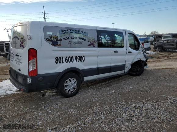 2020 Ford Transit Passenger Wagon XL with VIN 1FBAX2Y80LKA23488, listed as a Copart auction lot 88661675 with 74,573 mi miles and Salvage Title. Bid and sale history available at carsss.com. Image 3.