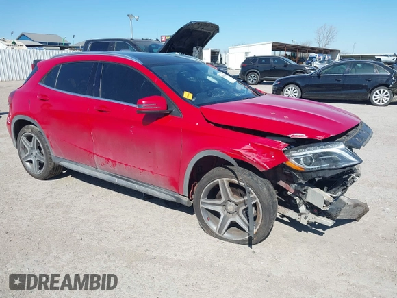 2015 Mercedes-Benz GLA 250 z VIN WDCTG4GB4FJ069553, wystawiony jako IAAI lot #41836390 z przebiegiem 142 940 mil mil oraz . Historia ofert i sprzedaży dostępna na DreamBid. Obrazek 1.