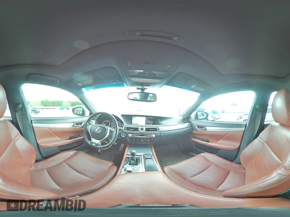 2015 Lexus GS 350 with VIN JTHCE1BL4FA000760, listed as a Copart auction lot 60535055 with 89,070 mi miles and Salvage title. Bid and sale history available at DreamBid. Image 15.