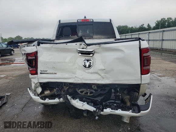 2019 Ram 1500 Big Horn with VIN 1C6RREFT1KN683657, listed as a Copart auction lot 58408885 with 70,556 mi miles and Non repairable. Bid and sale history available at DreamBid. Image 6.