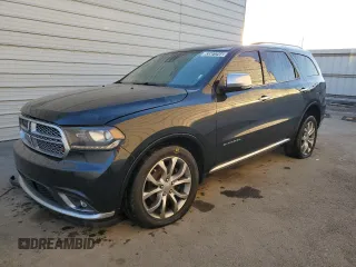 2016 Dodge Durango Citadel Anodized Platinum with VIN 1C4SDJET0GC428990, listed as a Copart auction lot 83581244 with 144,980 mi miles and Clean title. Bid and sale history available at DreamBid. Image 1.