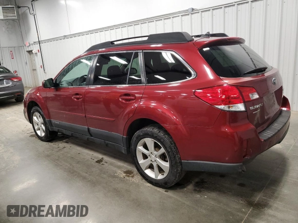 2014 Subaru Outback Limited with VIN 4S4BRBKC0E3312600, listed as a Copart auction lot 51930665 with 104,374 mi miles and Salvage Title. Bid and sale history available at DreamBid. Image 2.