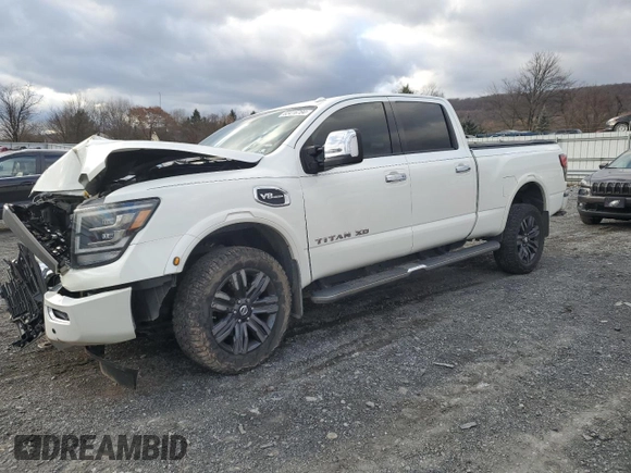 2021 Nissan Titan SV с VIN 1N6AA1FB3MN504015, выставлен на аукционе Copart как лот 83416784 с пробегом 66 859 миль миль и Списание • Salvage title. История ставок и продаж доступна на DreamBid. Изображение 1.