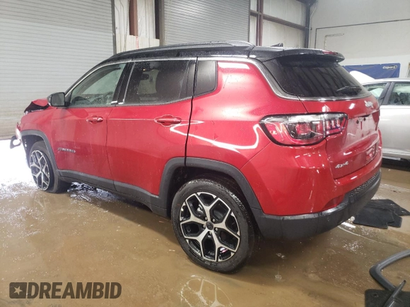 2025 Jeep Compass Limited with VIN 3C4NJDCN5ST565528, listed as a Copart auction lot 51971855 with 2,498 mi miles and Salvage title. Bid and sale history available at DreamBid. Image 2.