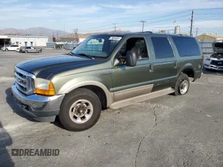 2001 Ford Excursion Limited z VIN 1FMNU42S71EA39829, wystawiony jako Copart lot #79094054 z przebiegiem 405 339 mil mil oraz Szkoda całkowita • Salvage title. Historia ofert i sprzedaży dostępna na DreamBid. Obrazek 1.