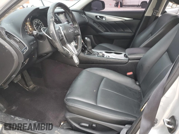 2020 Infiniti Q50 Luxe with VIN JN1EV7AP9LM207806, listed as a Copart auction lot 46036605 with 45,301 mi miles and Salvage Title. Bid and sale history available at DreamBid. Image 7.