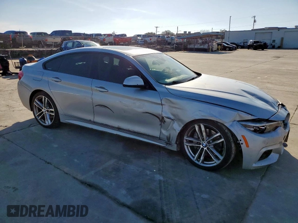 2018 BMW 4 Series 440i with VIN WBA4J5C56JBF06831, listed as a Copart auction lot 45839965 with 96,525 mi miles and Salvage Title. Bid and sale history available at DreamBid. Image 4.