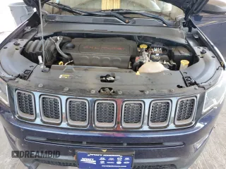 2021 Jeep Compass 80th Anniversary with VIN 3C4NJDEB6MT584434, listed as a Copart auction lot 63204775 with 77,210 mi miles and Salvage title. Bid and sale history available at DreamBid. Image 12.