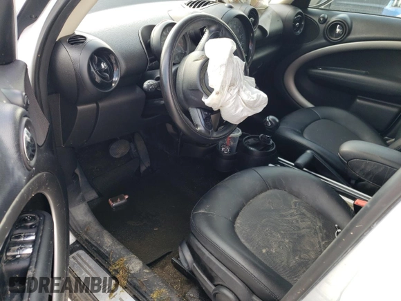 2015 MINI Countryman with VIN WMWZB3C5XFWR44448, listed as a Copart auction lot 44999055 with Not Provided miles and Salvage Title. Bid and sale history available at DreamBid. Image 8.